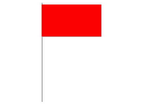 Papierfahnen, rot
