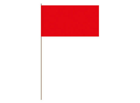 Papierfahnen, rot