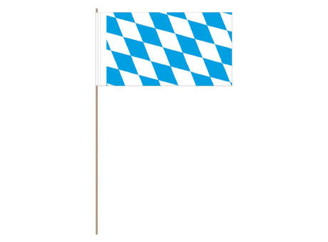 Papierfahnen,  "Bayern"