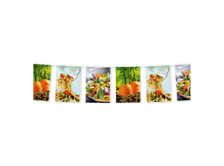 Fahnenketten Papier 15 x 21 cm 300 g/m_ opak