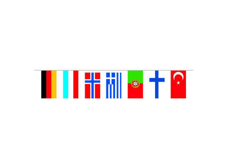 Fahnenketten, International