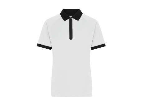 Ladies' Zip-Polo - Polo mit Reißverschluss aus Funktions-Polyester für Promotion, Sport und Freizeit