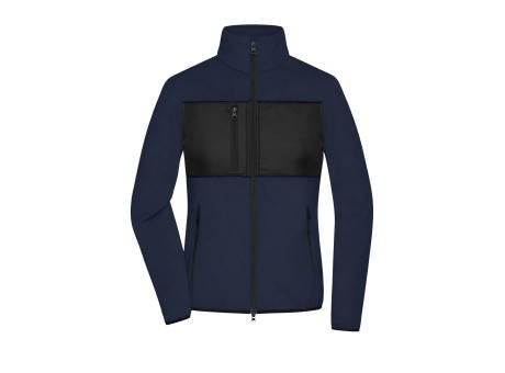 Ladies' Fleece Jacket   GRS - Fleecejacke im Materialmix