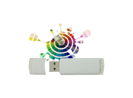 ST74 USB 2.0 A 64 MB PMS-Wunschfarbe