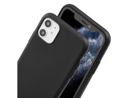 Handy Hülle iPhone™ 11 Monkey Soft Slim Case TPU Silikon matt schwarz