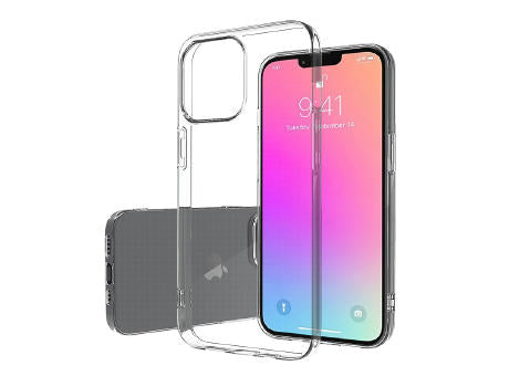 Handy Hülle iPhone™ 13 pro Monkey Soft Slim Case TPU Silikon matt schwarz