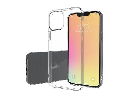 Handy Hülle iPhone™ 13 pro max Monkey Soft Slim Case TPU Silikon matt schwarz
