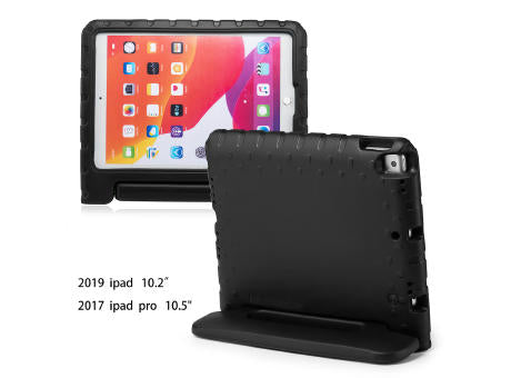 Tablet Hülle iPad™ 10.2 (7/8/9 Generation 2019/2020/2021)/Pro/Air 10.5 Learn.it Soft Case EVA Schaum schwarz