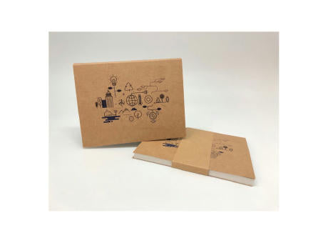 Kartoncover mit Haftnotizen 100*x75 mm - REC
