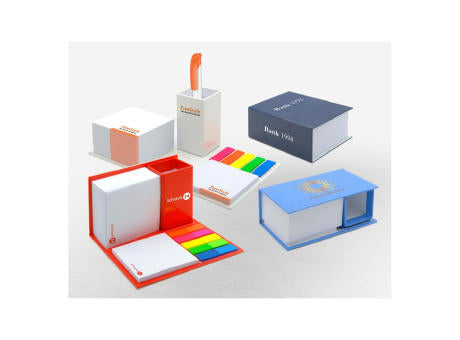 C-BOX - Notizzettel, Hafnotizen,Index + Stiftebox