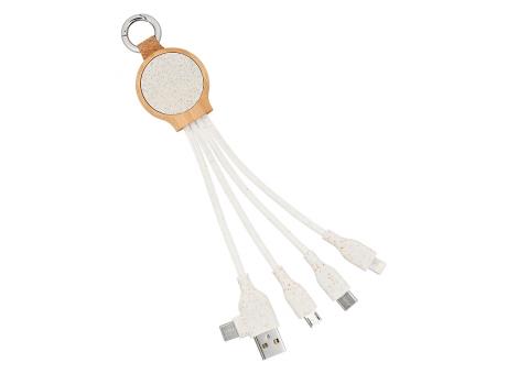 Umweltfreundliches Ladekabel 3in1
