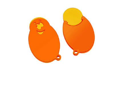 Chiphalter mit 1€-Chip "Gesicht"