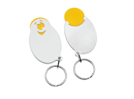Chiphalter mit 1€-Chip "Gesicht"