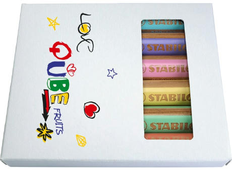 STABILO woody duo Farbstift 6er-Set