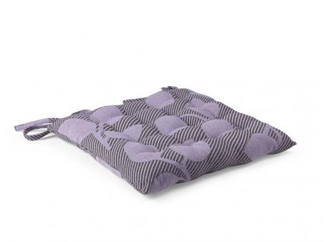 Rosendahl Textiles Outdoor Natura Sitzkissen 40x4x40 cm grün lavendelblau