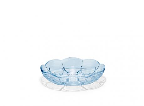 Holmegaard Lily Kleine Eisteller dm16 cm blue iris 2 Stck