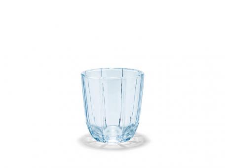 Holmegaard Lily Wasserglas 32 cl blue iris 2 Stck