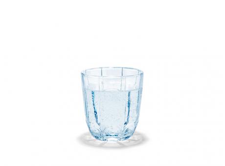 Holmegaard Lily Wasserglas 32 cl blue iris 2 Stck