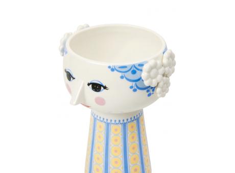 Björn Wiinblad Eva Vase H185mm blau