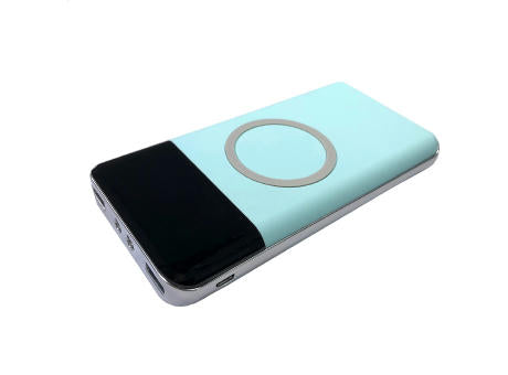 Powerbank PB-49 QI Wireless Charging 10000 mAh Schwarz