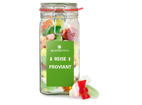 Bügelglas L Reise Proviant