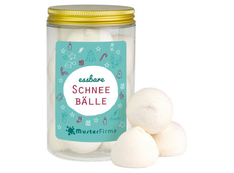 Naschdose Essbare Schneebälle