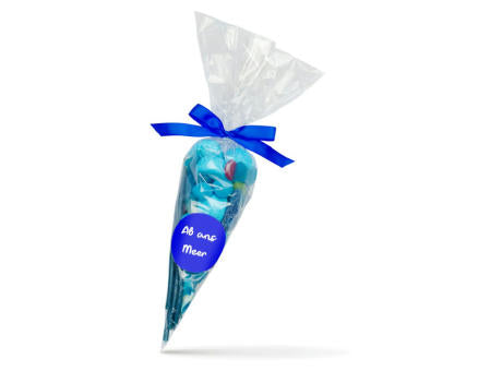 Spitztüte 250 g Blau