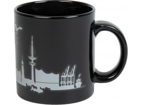 KÖNITZ Schwarzer Henkelbecher KCB502