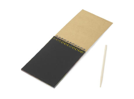 Notizbuch mit Rubbelblättern  GRAFI