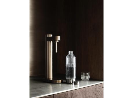 Stelton Brus Wassersprudler dark brown metallic