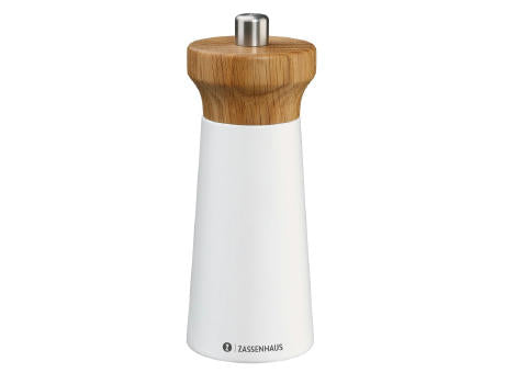 Zassenhaus Pfeffermühle WESTERLAND 14 cm weiss Eiche