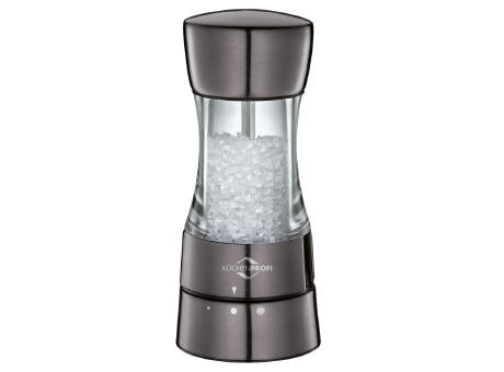 Küchenprofi Salzmühle oder Pfeffermühle MONACO 14cm grau