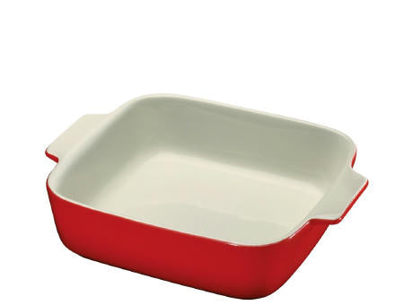 Küchenprofi Auflaufform quadratisch 28 cm rot PROVENCE