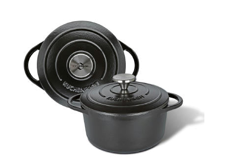 Küchenprofi Bratentopf rund 20cm classic black Provence