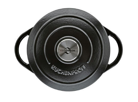 Küchenprofi Bratentopf rund 20cm classic black Provence