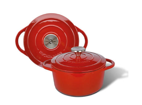 Küchenprofi Bratentopf rund 20cm classic red Provence