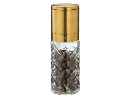 Cilio Pfeffermühle oder Salzmühle CRISTALLO gold
