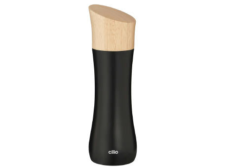 Cilio Pfeffermühle oder Salzmühle LIGURA schwarz