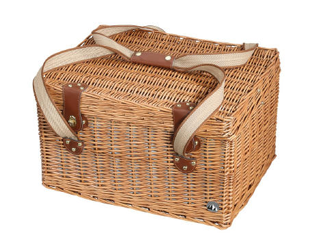 Cilio Picknick-Korb DORIO hellbraun