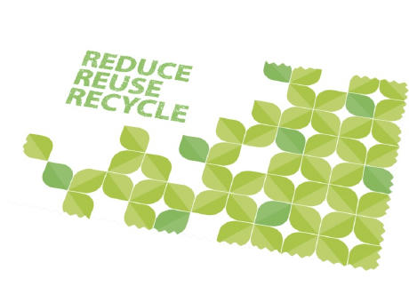 Caro kleines Reinigungstuch aus recyceltem PET Kunststoff