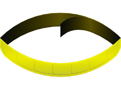 RFX™ 40 cm reflektierendes PVC Band für Haustiere