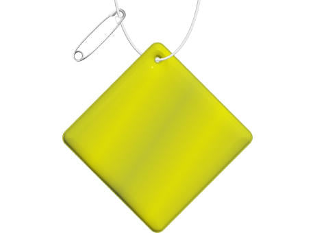 RFX™ H-09 Reflektierender PVC-Anhänger Diamant, klein