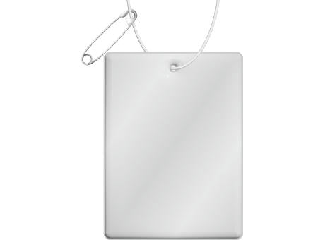 RFX™ rH-12 echteckiger reflektierender PVC-Anhänger groß