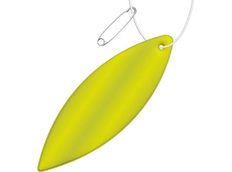 RFX™ H-12 ellipsenförmiger reflektierender PVC-Anhänger