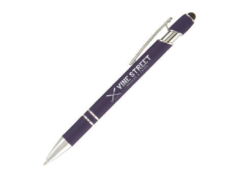 GARDEN Stylus Soft Touch Kugelschreiber mit Lasergravur