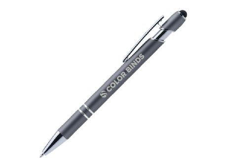HERON Stylus Soft Touch Kugelschreiber mit Laser Gravur