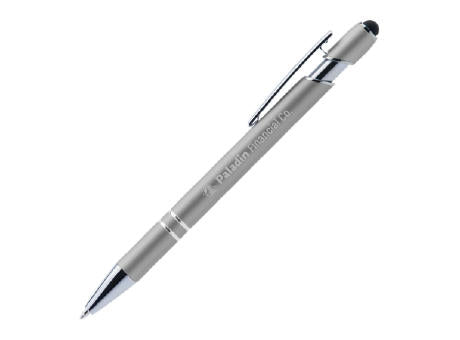 HERON Stylus Soft Touch Kugelschreiber mit Laser Gravur