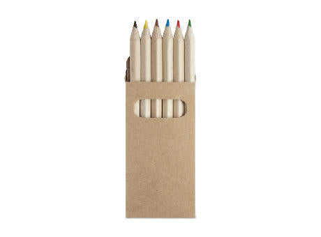 ARA 6 Buntstifte in Box Peekay