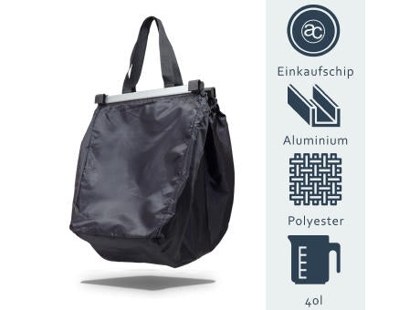 Einkaufswagentasche Easy-Shopper "ALU"