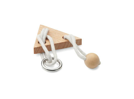 Geduldsspiel Holz Dreieck